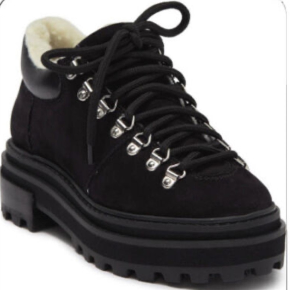 NWOT Black Shultz Ankle Boot